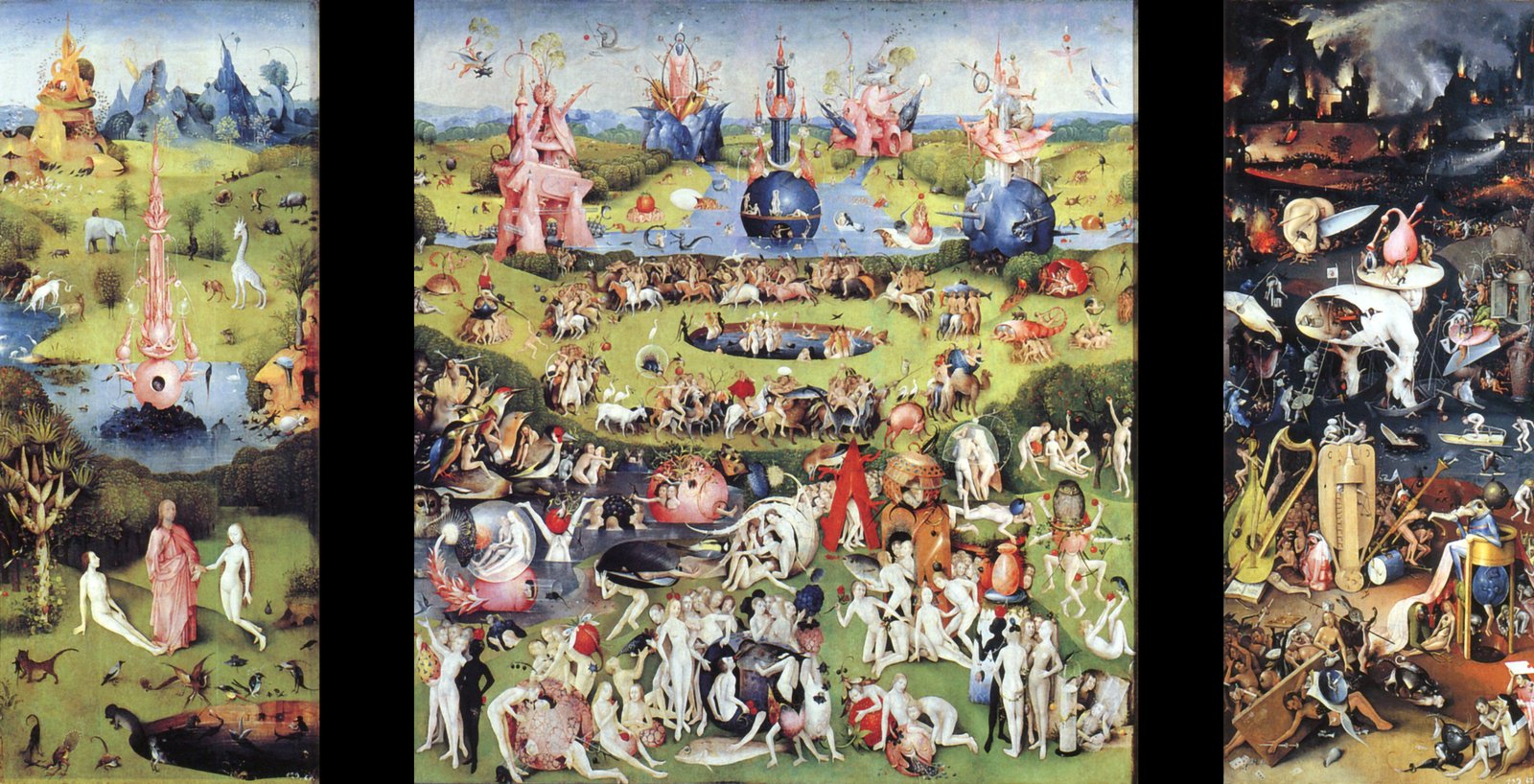 The Garden of Earthly Delights by Hieronymus Bosch