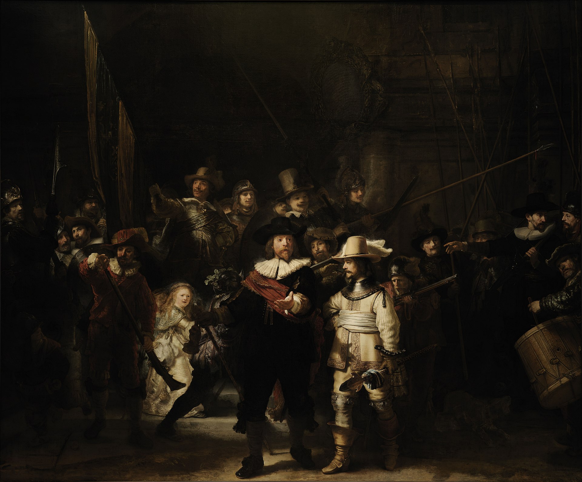 The Night Watch by Rembrandt van Rijn